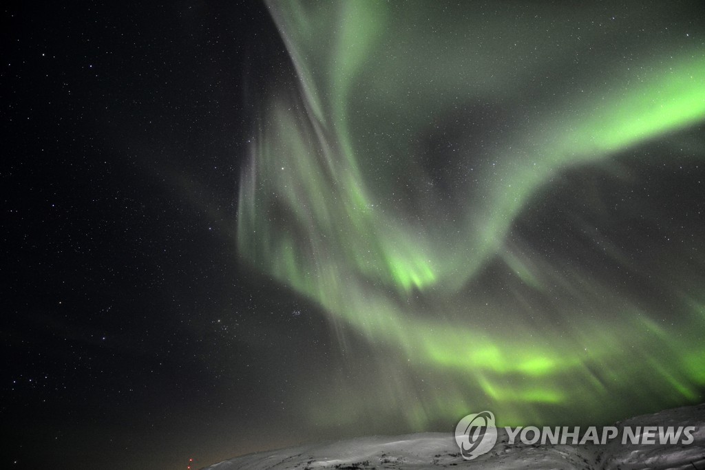 Northern Lights in Murmansk Region, Russia