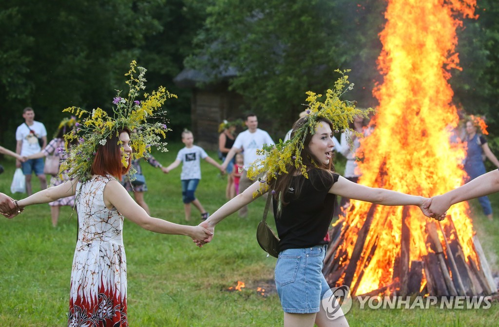 Ivan Kupala Day celebrations in Belarus