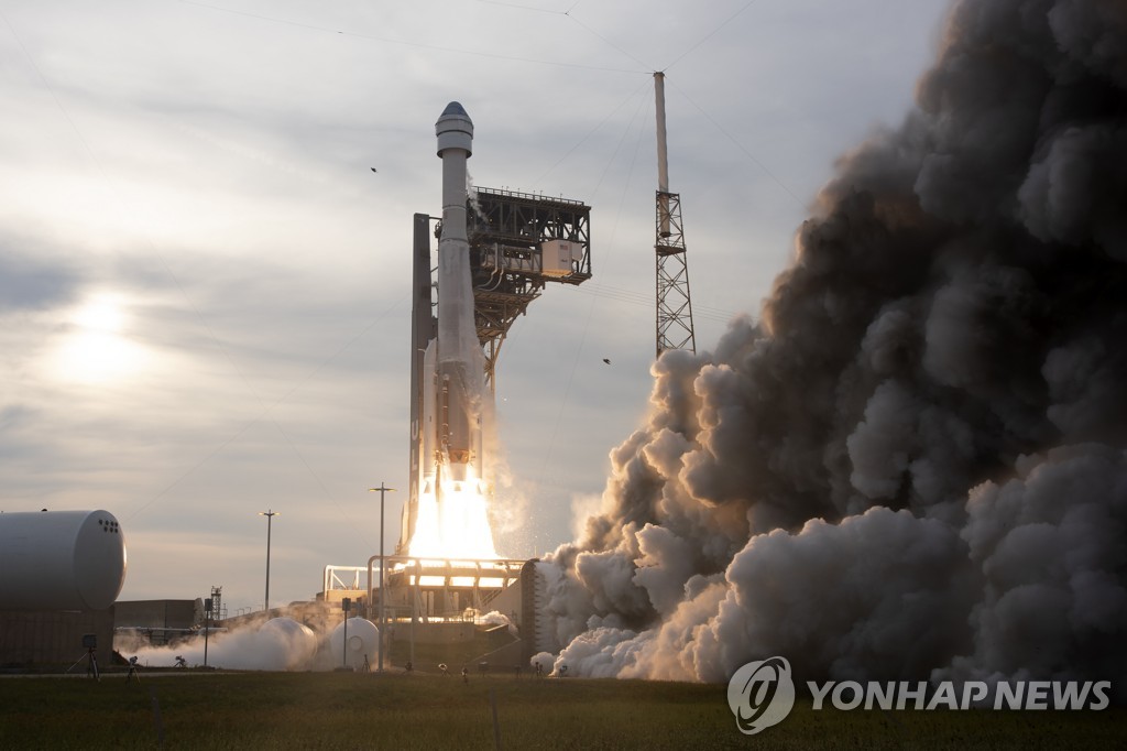 BOEING NASA STARLINER LAUNCH