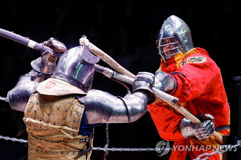 RUSSIA-MOSCOW-MEDIEVAL KNIGHTS-WARRIOR 2020