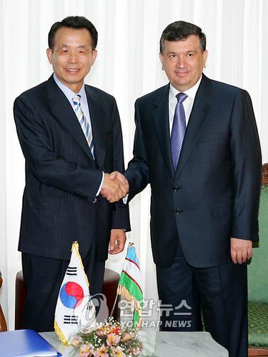 한-우즈베키스탄 총리 단독회담