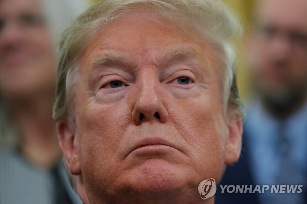 도널드 트럼프 미 대통령