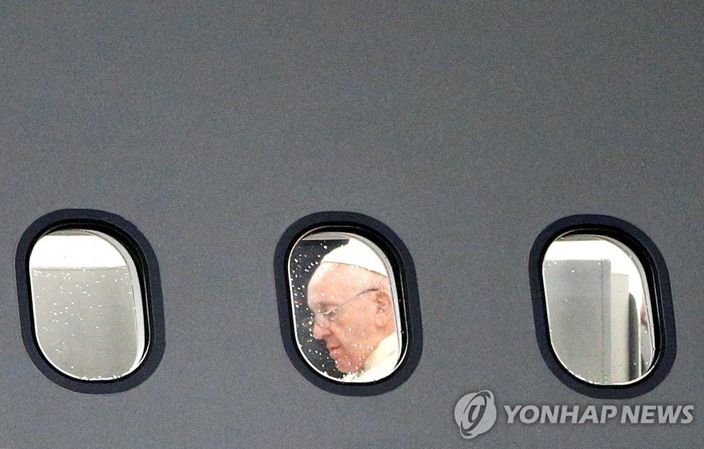 POPE-THAILAND/DEPARTURE