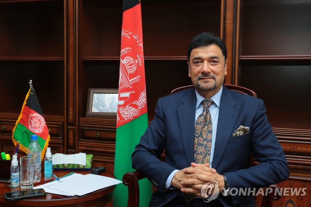 모하마드 자히르 아그바르 주타지키스탄 아프간 대사