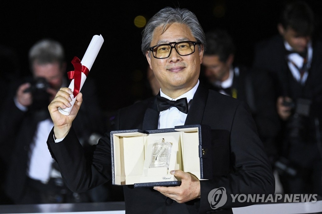박찬욱, 칸영화제 감독상