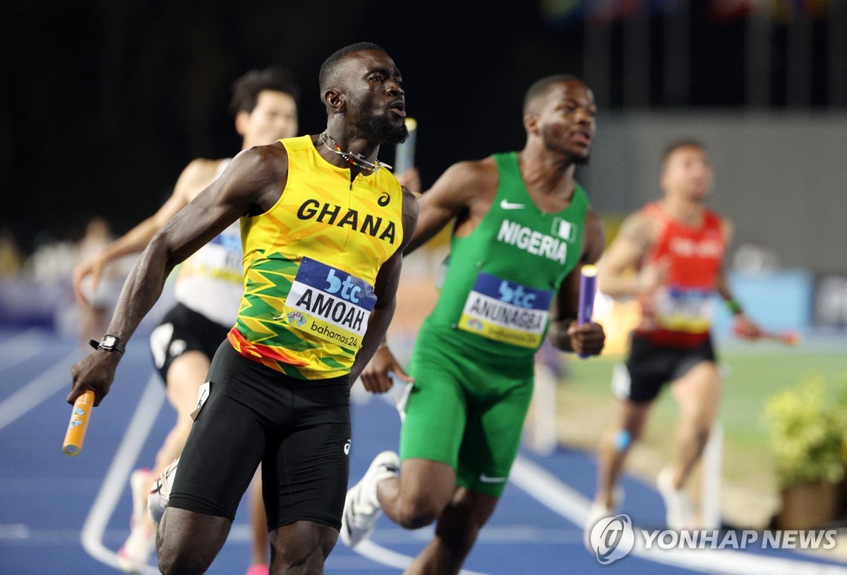 한국 남자 400ｍ 계주팀, 파리올림픽 출전 좌절