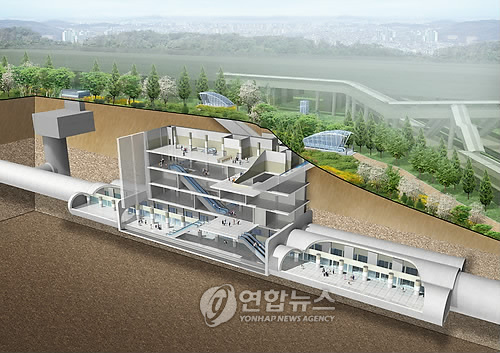 GTX 정차역 조감도