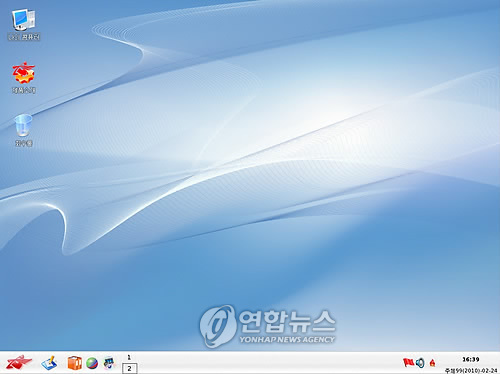 북한판 윈도 `붉은별'