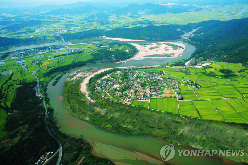 '세계유산' 하회마을 전경