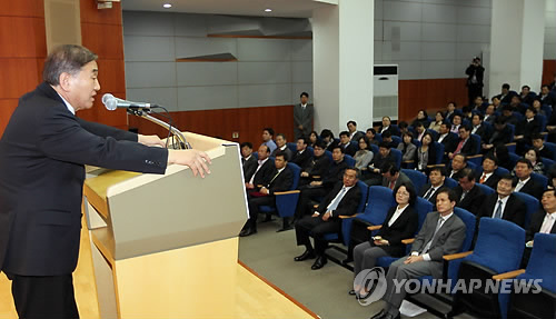 이재오 장관 보건복지부 특강