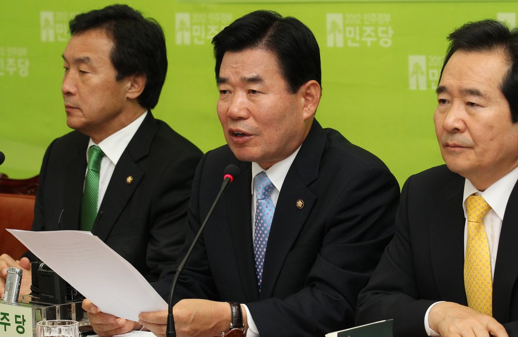민주 최고위원회의, 김진표 원내대표