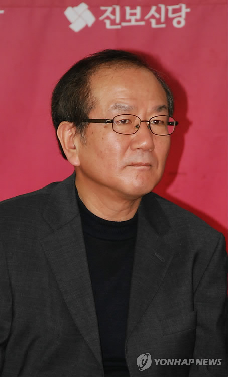 진보신당 홍세화 대표후보 기자간담회