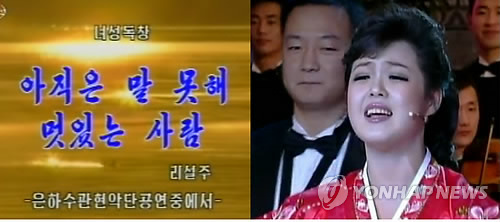 김정은 부인은 `리설주'…"예술단 출신"