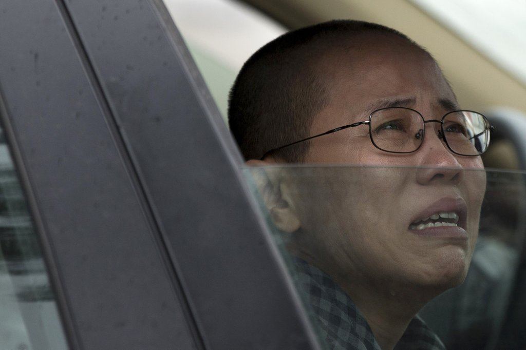 류샤오보의 부인 류샤 (AP=연합뉴스)