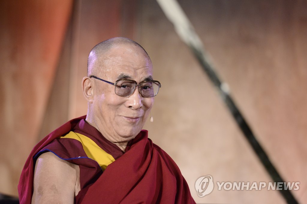 티베트의 정신적 지도자 달라이 라마(AP=연합뉴스DB)