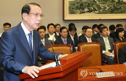 김기춘 비서실장 업무보고