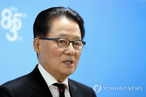 방북이 불허된 새정치민주연합 박지원 의원