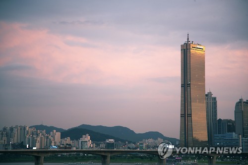 한화갤러리아 면세점 사업부지 '63빌딩'