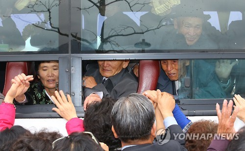 <이산상봉> 마지막 작별 인사