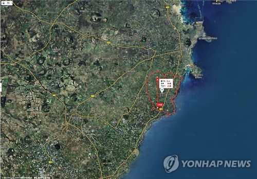 제주 제2공항 활주로 위치 예상도