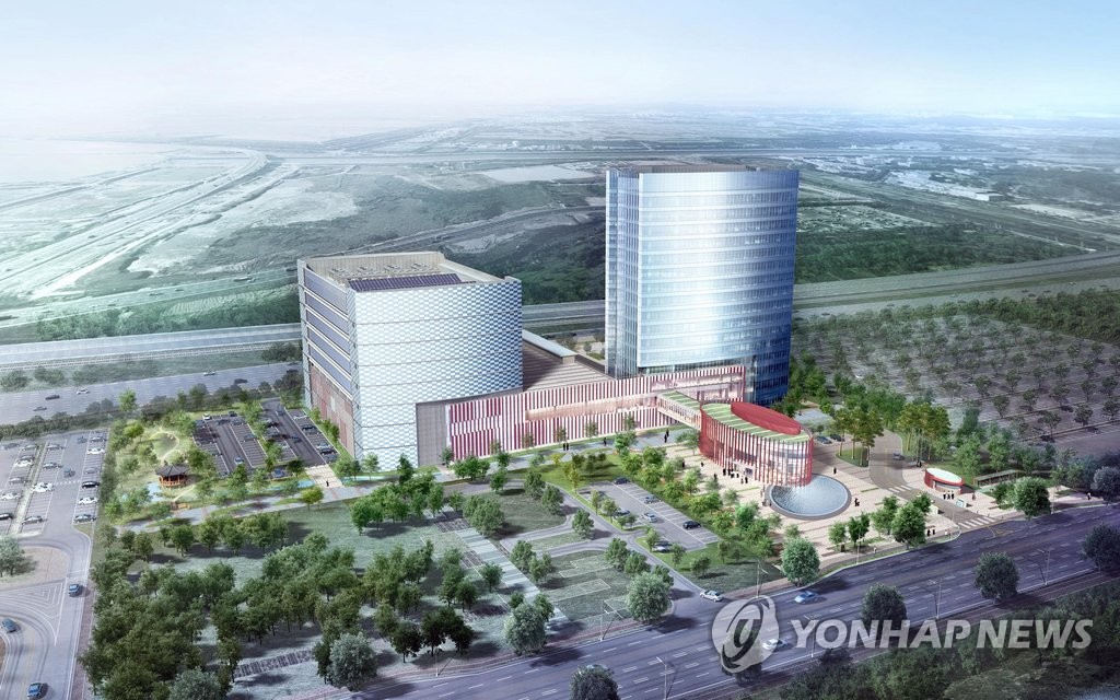 청라 하나금융타운 통합데이터센터 조감도