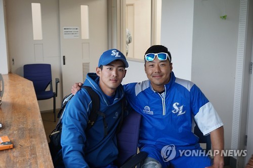 이케빈, 구자욱 인터뷰