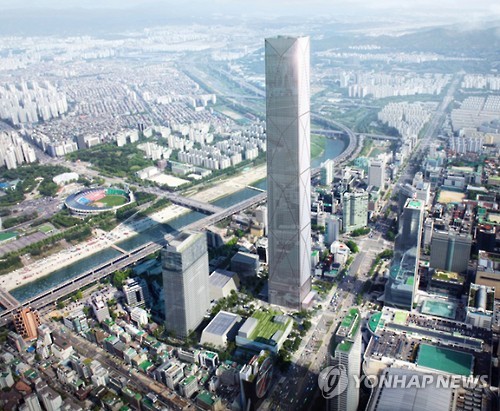 105층 규모 현대차 한전부지 신사옥 2021년 완공(자료)