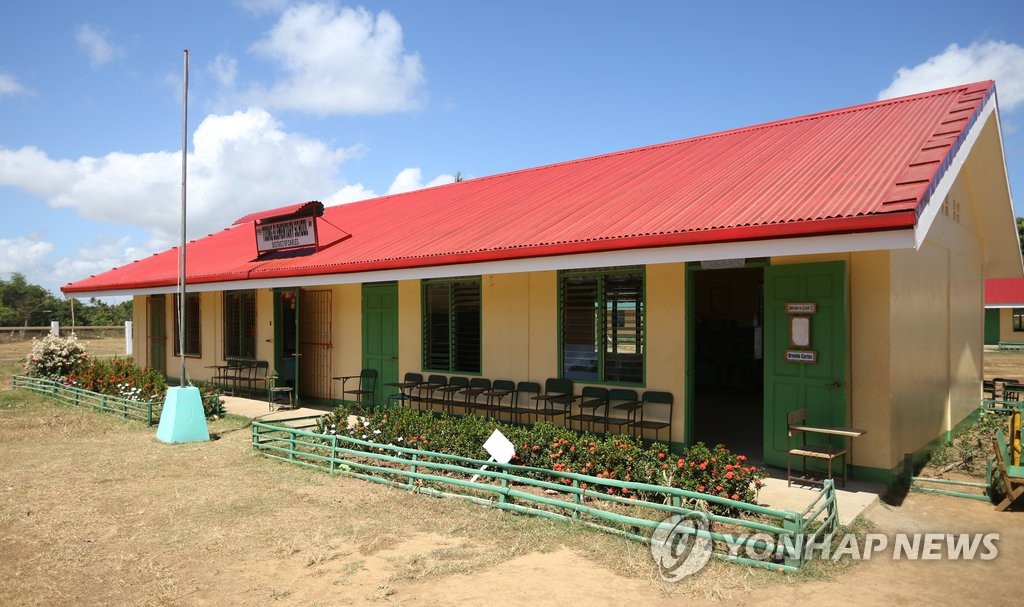 대한적십자사, 태풍 하이옌 피해지역 초등학교 재건 및 신축완료