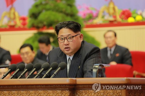北김정은, 당 중앙위 사업총화 결론