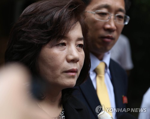 북한 최선희 외무성 미주국장