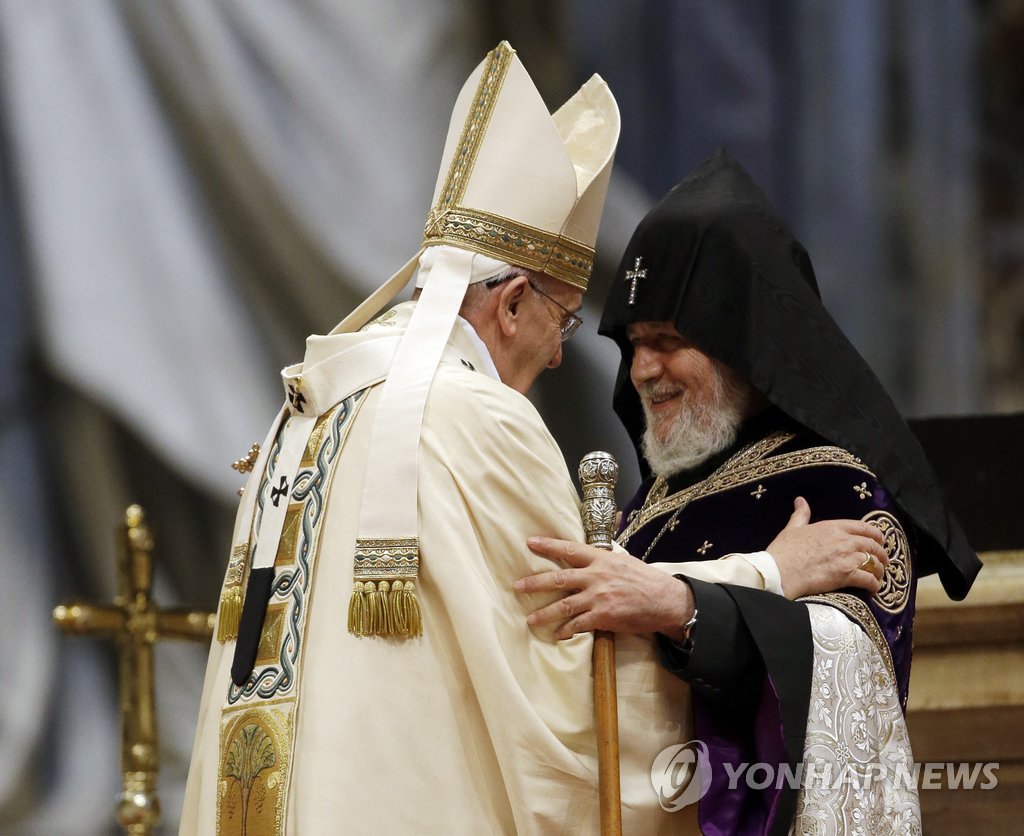 교황, 24일 아르메니아 방문…'집단학살' 언급 관심