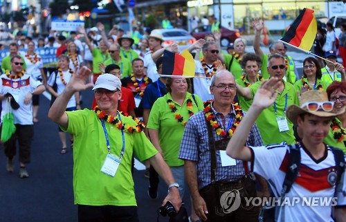 "제주도민 반가워요"