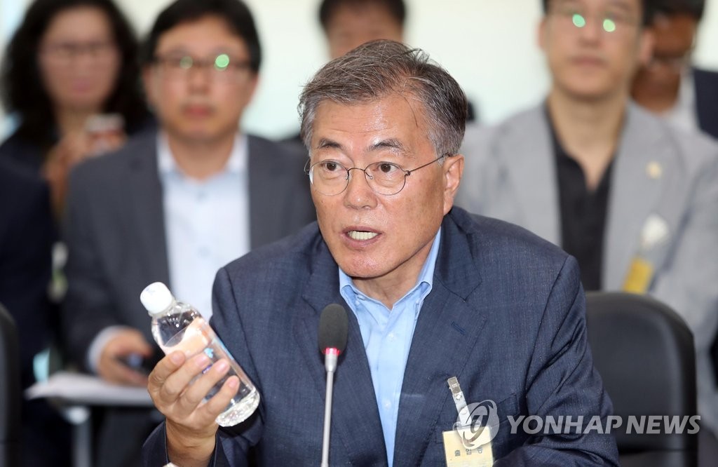 <규모 5.8 지진> 고리원전 방문한 문재인