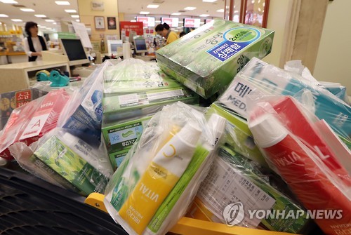 환불 조치된 '가습기 살균제 성분' 치약