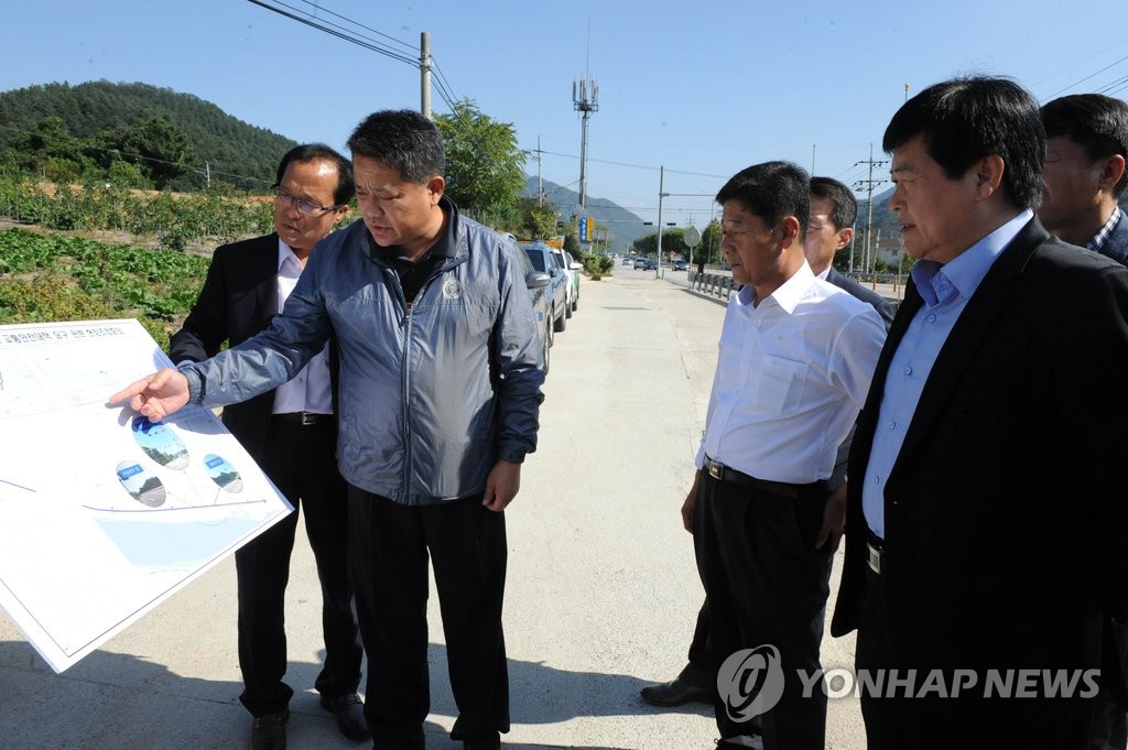 춘천시 서면 국도 교통안전대책 현장조정회의