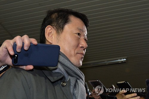 특검 출석한 남궁곤 전 이대 처장