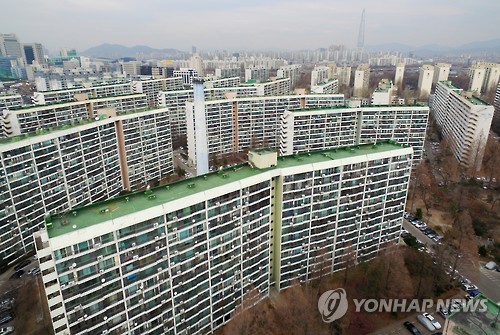 서울 강남의 한 아파트 단지