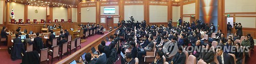 박근혜 대통령 탄핵심판 사건 11차 변론