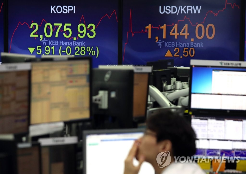 코스피 하락 출발