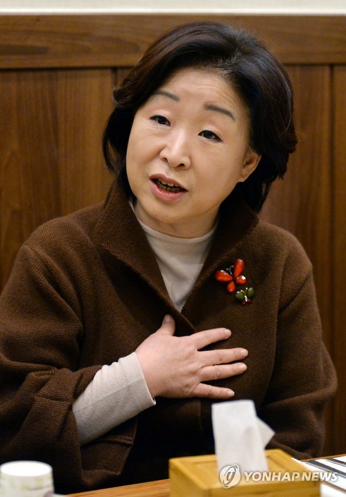 기자 간담회 여는 심상정