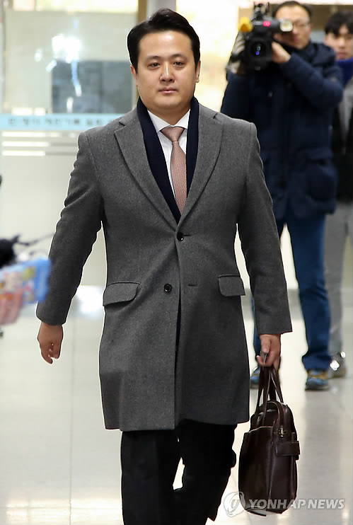최순실 공판 증인 출석하는 최철