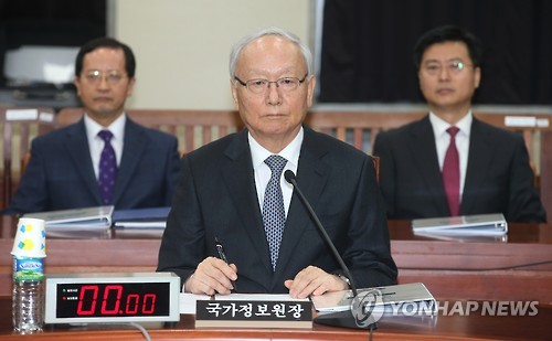 이병호 국정원장, "김정남 암살은"