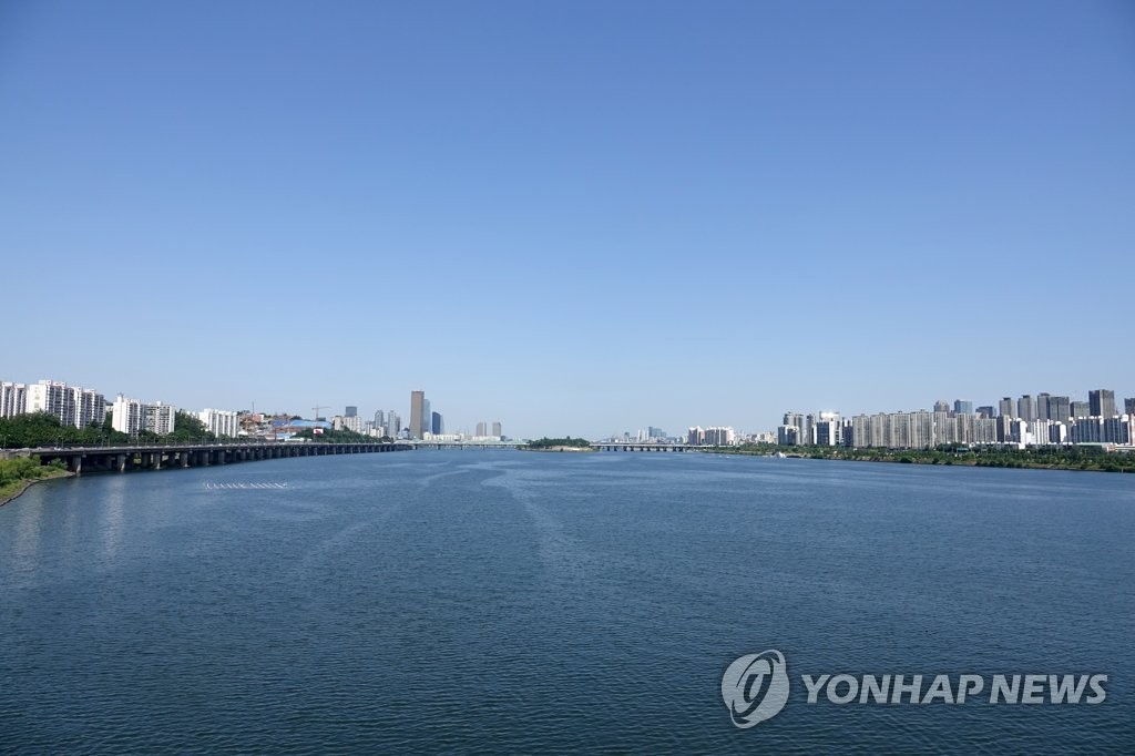 푸른 하늘 푸른 강