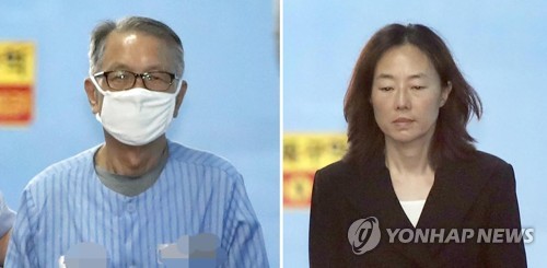 김기춘 징역 3년, 조윤선 집행유예 석방
