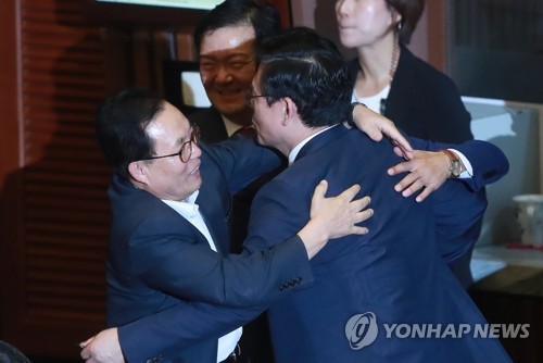 부결 포옹