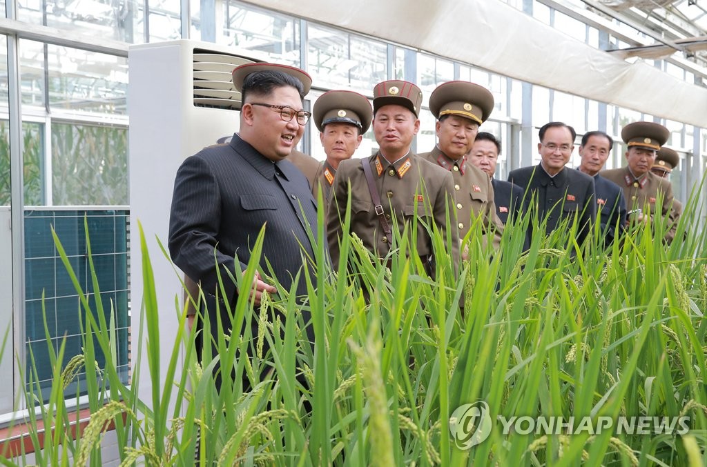 북한 김정은, 1116호 농장 현지지도