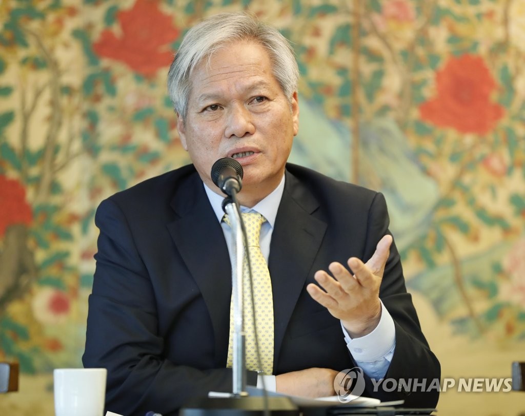 배기동 국립중앙박물관장 취임 100일 기자간담회