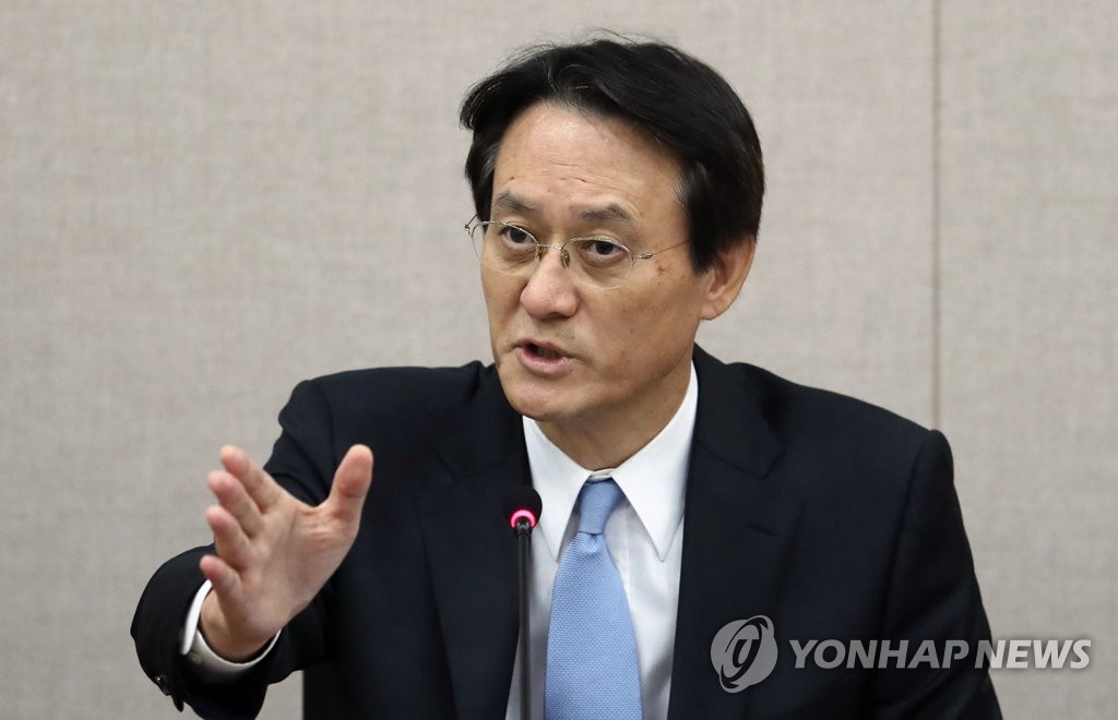 발언하는 이수훈 주일대사