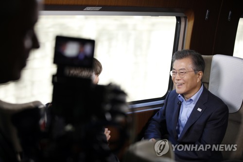 문재인 대통령, NBC 인터뷰