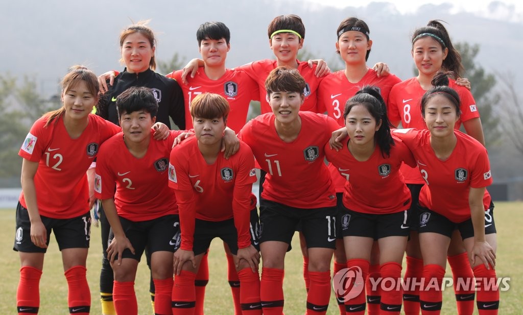 연습경기 나선 베스트일레븐